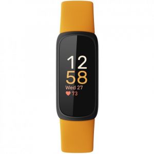 Bracelet d'activité Fitbit Inspire 3 Ocre jaune/Noir