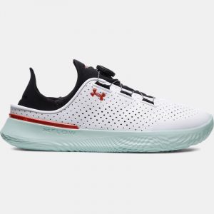 Chaussure de training Under Armour SlipSpeed? unisexe Blanc / Enamel Bleu / Beta 37.5