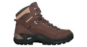 Chaussure de randonnee lowa renegade gtx mid marron homme