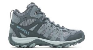 Chaussures de randonnee femme merrell accentor 3 mid waterproof bleu