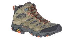 Chaussures de randonnee merrell moab 3 mid gtx marron