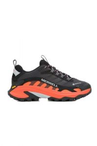 Merrel Moab Speed 2 J038393NOIR Noir et Orange Chaussures en Membrane imperméable légères et amortissantes