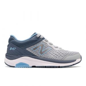 New Balance Femme 847v4 en Gris/Bleu