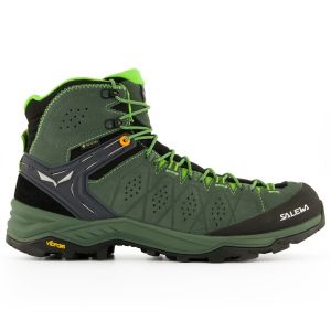 Salewa - Alp Trainer 2 Mid GTX - Chaussures de randonnée taille 11,5, vert olive