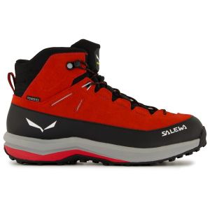 Salewa - Kid's MTN Trainer 2 Mid PTX - Chaussures de randonnée taille 37, rouge/noir