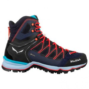 Salewa - Women's Mountain Trainer Lite Mid GTX - Chaussures de randonnée taille 8,5, noir/bleu