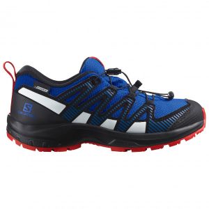 Salomon - XA Pro V8 CSWP Junior - Chaussures de trail taille 40, bleu/noir