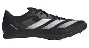 Chaussures d athletisme unisexe adidas performance distancestar noir blanc