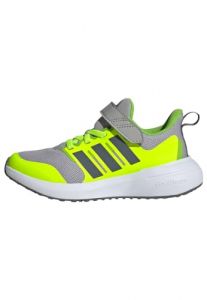 adidas Kids' Chaussure à Lacets élastiques et Scratch Fortarun 2.0 Cloudfoam