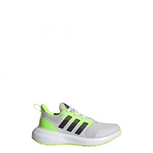 adidas Fortarun 2.0 (Little Kid/Big Kid) Grey One/Core Black/Lucid Lemon 5 Big Kid M