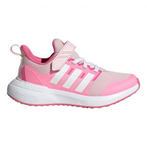 Chaussures adidas FortaRun 2.0 Cloudfoam Elastic Lace Top Strap rose blanc enfant - 35