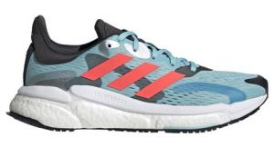 Chaussures de running adidas solar boost 4 bleu rouge femme