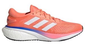 Chaussures de running adidas performance supernova 2 rose bleu femme