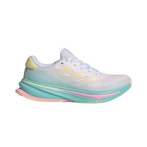 Baskets Adidas Supernova Rise Blanc Bleu Clair AW24 Femme