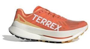 Chaussures de trail adidas terrex agravic speed ultra orange blanc homme