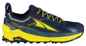 Chaussures de trail running altra olympus 5 bleu jaune