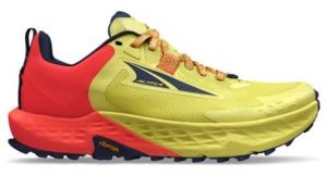 Chaussures trail altra timp 5 jaune femme