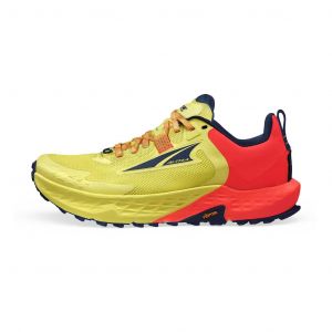 Chaussures Altra Timp 5 jaune fluo rouge femme - 40.5