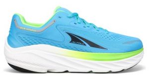 Chaussures de running altra via olympus bleu vert