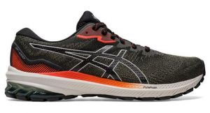 Chaussures running asics gt 1000 11 tr khaki orange