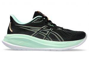 ASICS Gel - Cumulus 26 Black / Mint Tint Femmes Taille 41.5