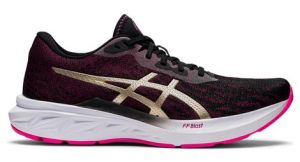 Chaussures de running asics dynablast 2 noir rose femme