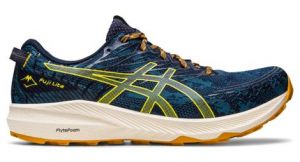 Chaussures de trail running asics fuji lite 3 bleu jaune