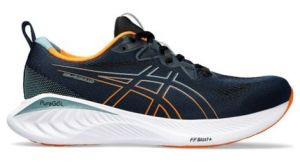 Chaussures de running asics gel cumulus 25 bleu orange homme