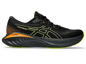 ASICS Gel - Cumulus 25 GTx Black / Neon Lime Hommes Taille 43.5