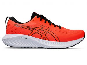 ASICS Gel - Excite 10 Sunrise Red / Gunmetal Hommes Taille 43.5