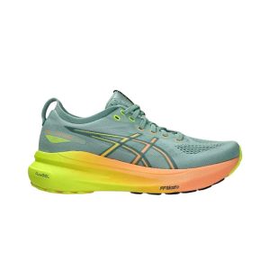 Baskets Asics Gel-Kayano 31 Paris vert orange AW24 pour femmes