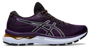 Chaussures running asics gel nimbus 24 tr noir orange femme