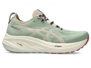 ASICS Gel - Nimbus 26 Tr Nature Bathing / Rose Rougue Femmes Taille 41.5