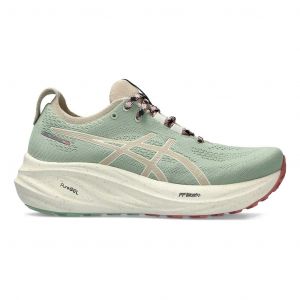 Chaussures ASICS GEL-Nimbus 26 TR vert clair rouge femme - 43.5