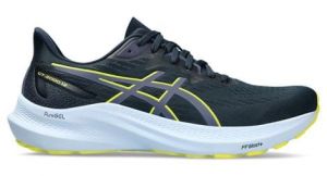 Chaussures de running asics gt 2000 12 bleu jaune