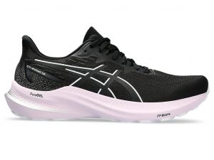 ASICS Gt - 2000 12 Black / White Femmes Taille 41.5