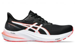 ASICS Gt - 2000 12 Black / Sunrise Red Hommes Taille 43.5