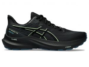 ASICS Gt - 2000 12 GTx Black / Illuminate Green Hommes Taille 41.5