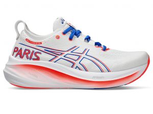 ASICS Gel - Nimbus 26 White / Sunrise Red Femmes Taille 41.5