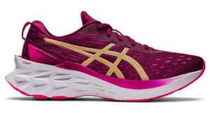 Asics novablast 2 rose femme