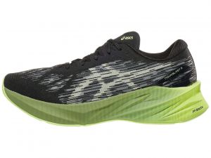 Chaussures Homme ASICS Novablast 3 Noir/Vert feuille séchée