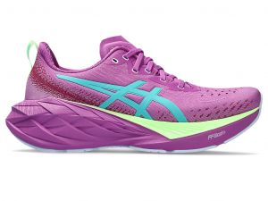 ASICS Novablast 4 Lite - Show Lite Show / Illuminate Green Femmes Taille 41.5