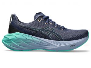 ASICS Novablast 4 Thunder Blue / Blue Expanse Femmes Taille 41.5