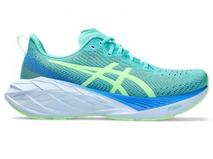 ASICS Novablast 4 Lite - Show Lite Show / Sea Glass Hommes Taille 41.5