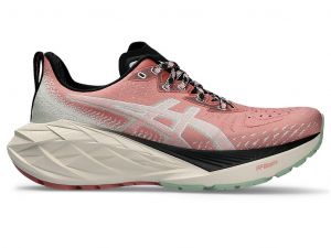 ASICS Novablast 4 Tr Nature Bathing / Rose Rouge Femmes Taille 41.5