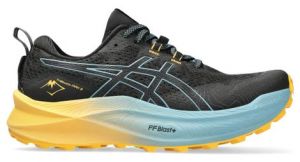 Chaussures trail asics trabuco max 2 noir bleu orange homme