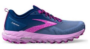 Chaussures de trail brooks cascadia 17 bleu violet femme