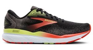 Chaussures running brooks ghost 16 noir rouge vert homme