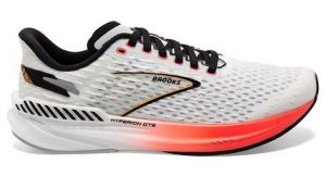 Chaussures running brooks hyperion gts blanc rouge femme