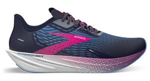 Chaussures running brooks hyperion max bleu rose femme